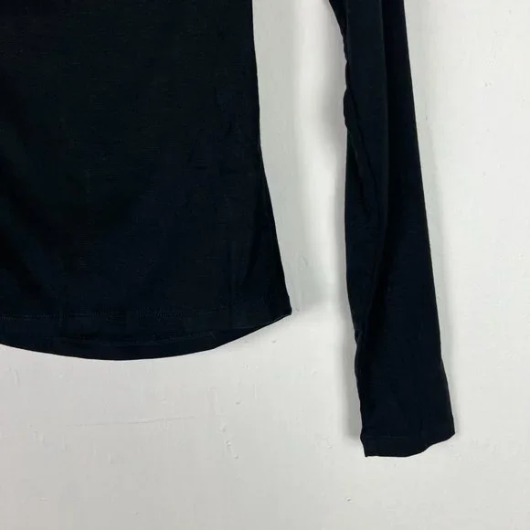 NWT Six/Fifty Black Off The Shoulder with Front Cut Out Shirt Size Medium M NEW - Picture 13 of 13